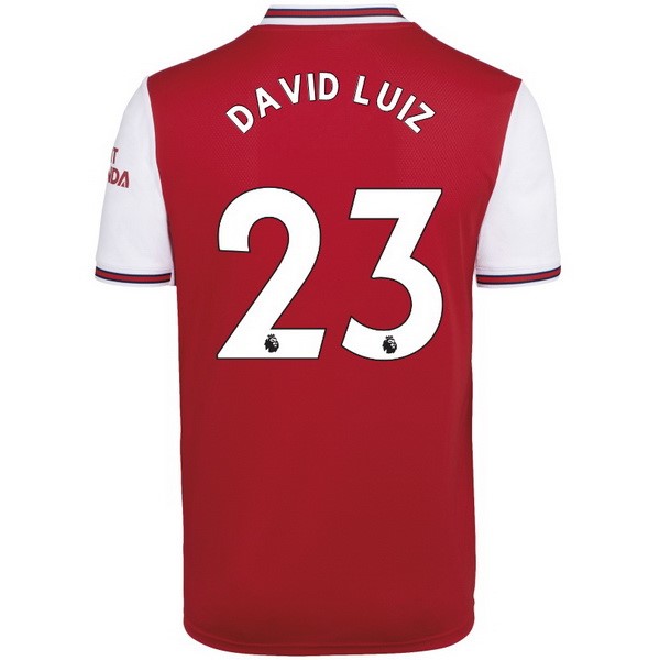 Camiseta Arsenal NO.23 David Luiz 1ª 2019-2020 Rojo